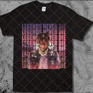 Juice WRLD - Legends Never Die Hip Hop Rap Tee